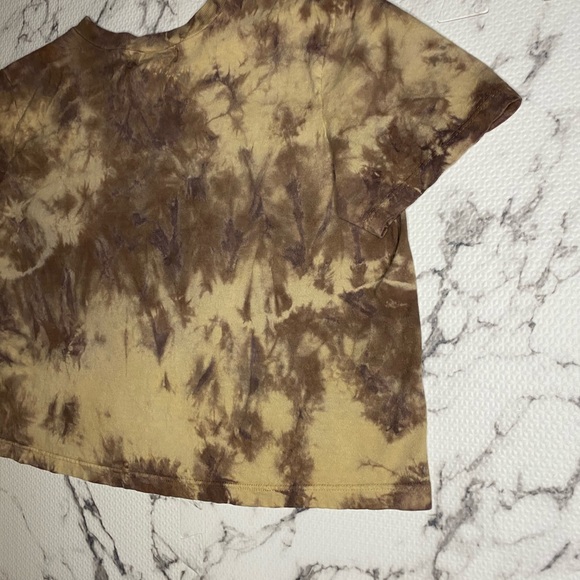 Guess Vintage Tie Dye Crop Top - Picture 4 of 6